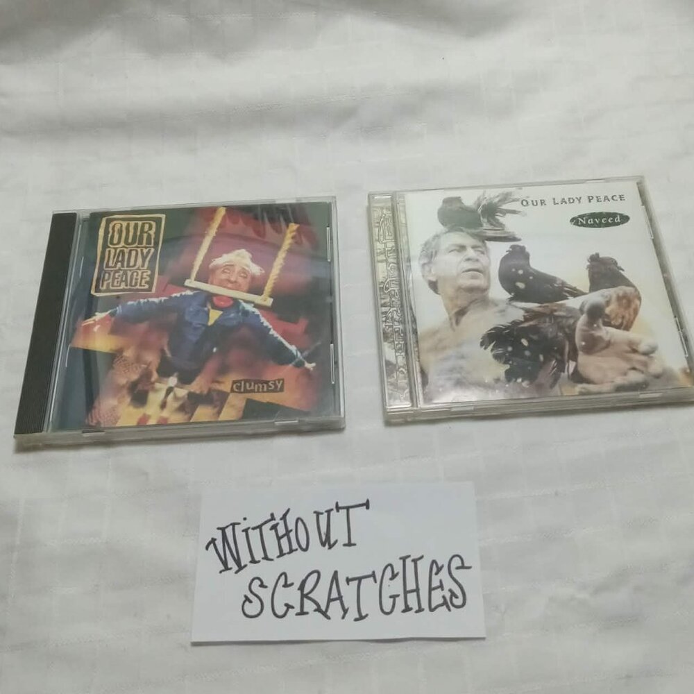 2 X CD Our Lady Peace CD "Naveed" 1994 CD "Clumsy" 1997